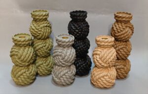 شمعدان کاموایی ۲ سایز