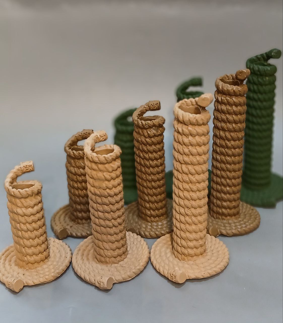 1 شمعدان کنفی ۳ سایز