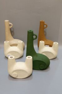 گلدان مینی‌مال مدل رومنس- سایز کوچک 14 cm