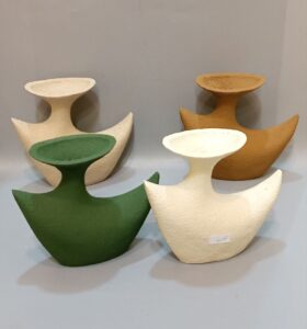 گلدان مینی‌مال لیدی ارتفاع 21 cm عرض 24 cm