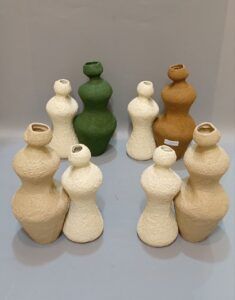 گلدان مینی‌مال ۲ مدل ارتفاع سایز بزرگ26 cm ارتفاع سایز کوچک 21 cm